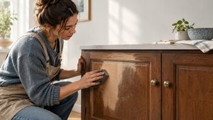 cabinet refinishing